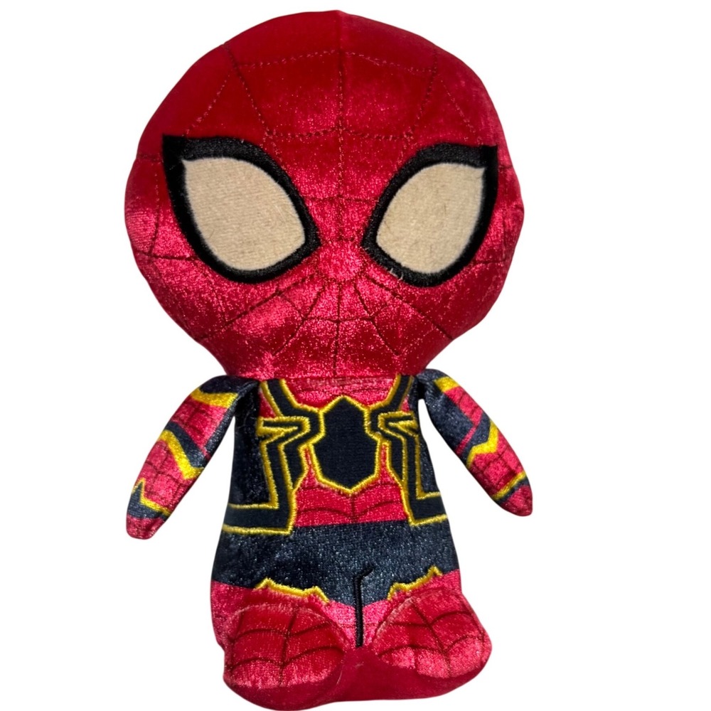 Funko Marvel Iron Spider Plush Avengers Infinity‎ War 8" Superhero Red Blue